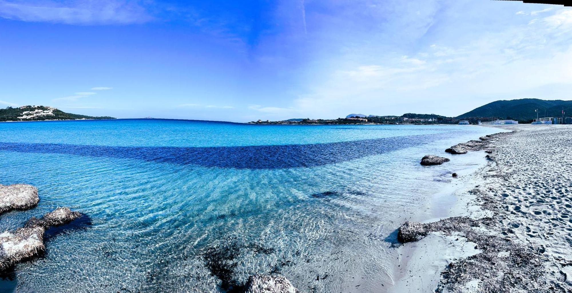 Splendida Vista Mare Zona Centrale Porto Rotondo Posto Auto Privato Exterior photo