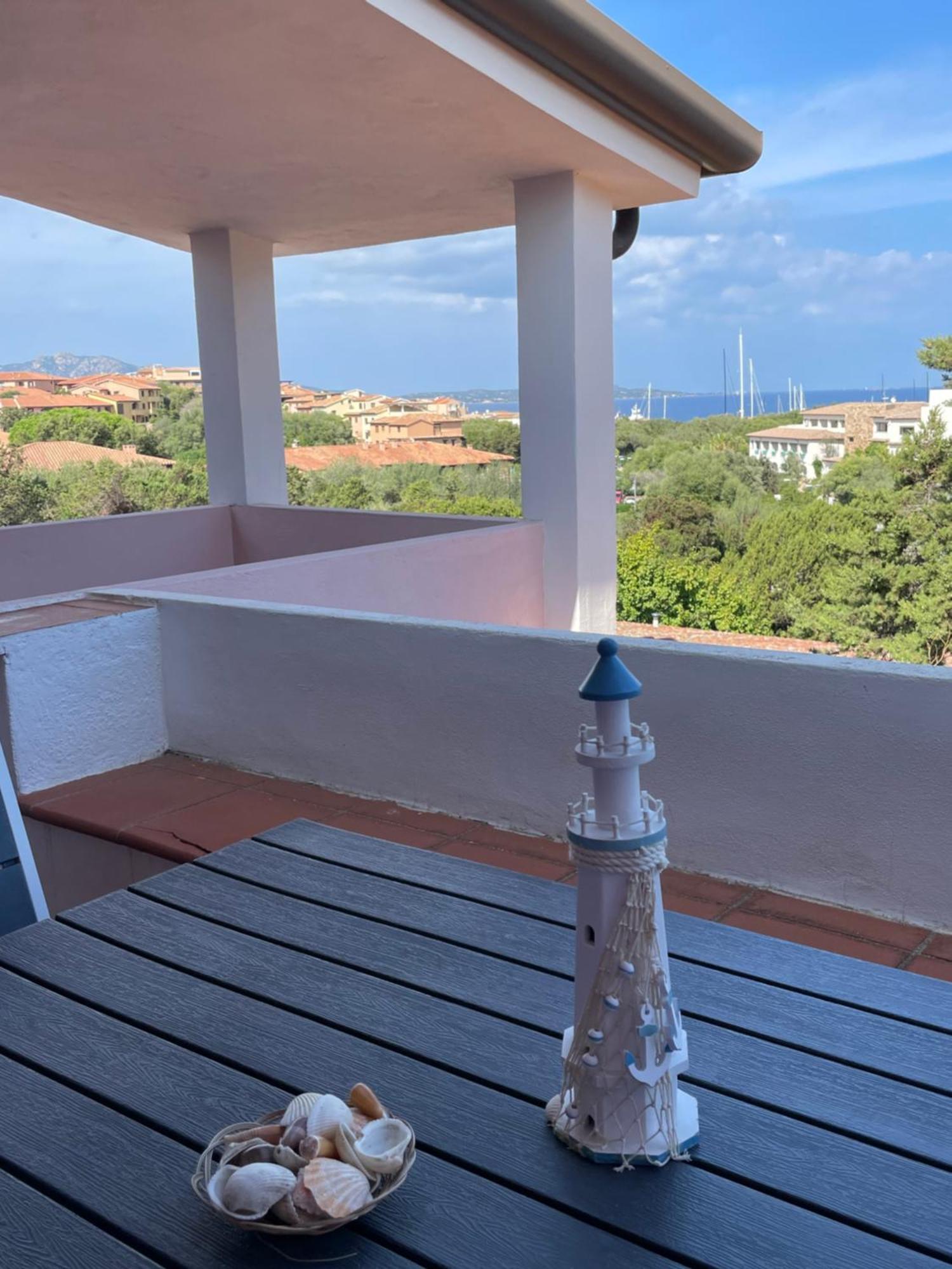 Splendida Vista Mare Zona Centrale Porto Rotondo Posto Auto Privato Exterior photo
